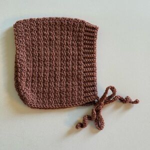 Handmade Crochet Pixie Bonnet